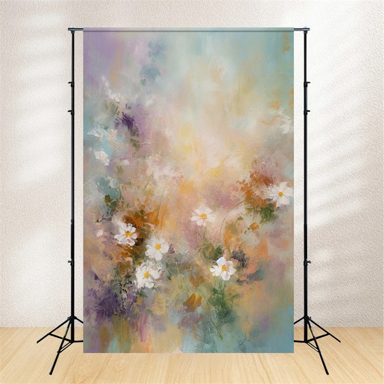 Maternity Backdrop Art Decor Pastel Flower Wall Backdrop BRP12-28