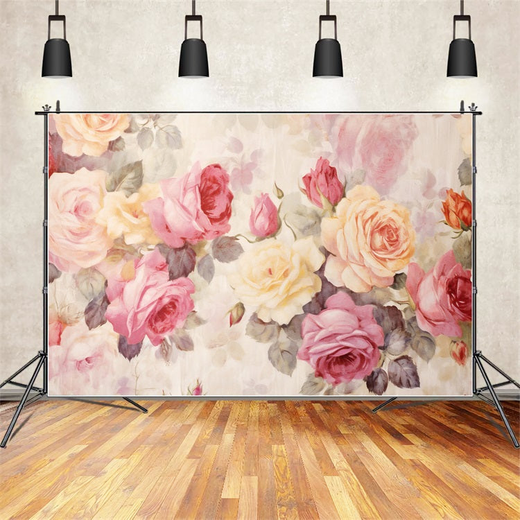 Maternity Photo Backdrops Elegant Blossom Themed Backdrop BRP12-34