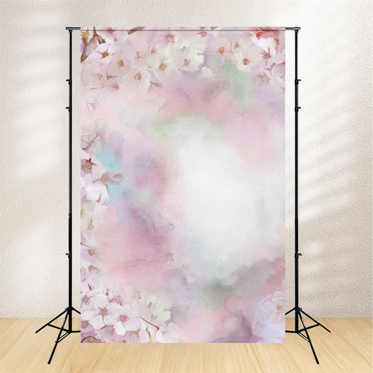 Flower Backdrop Delicate Cherry Blossom Abstract Backdrop BRP12-524