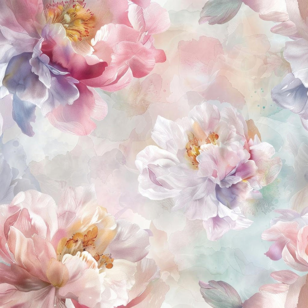 Floral Backdrop Diy Romantic Peony Blossom Artwork Backdrop BRP12-539