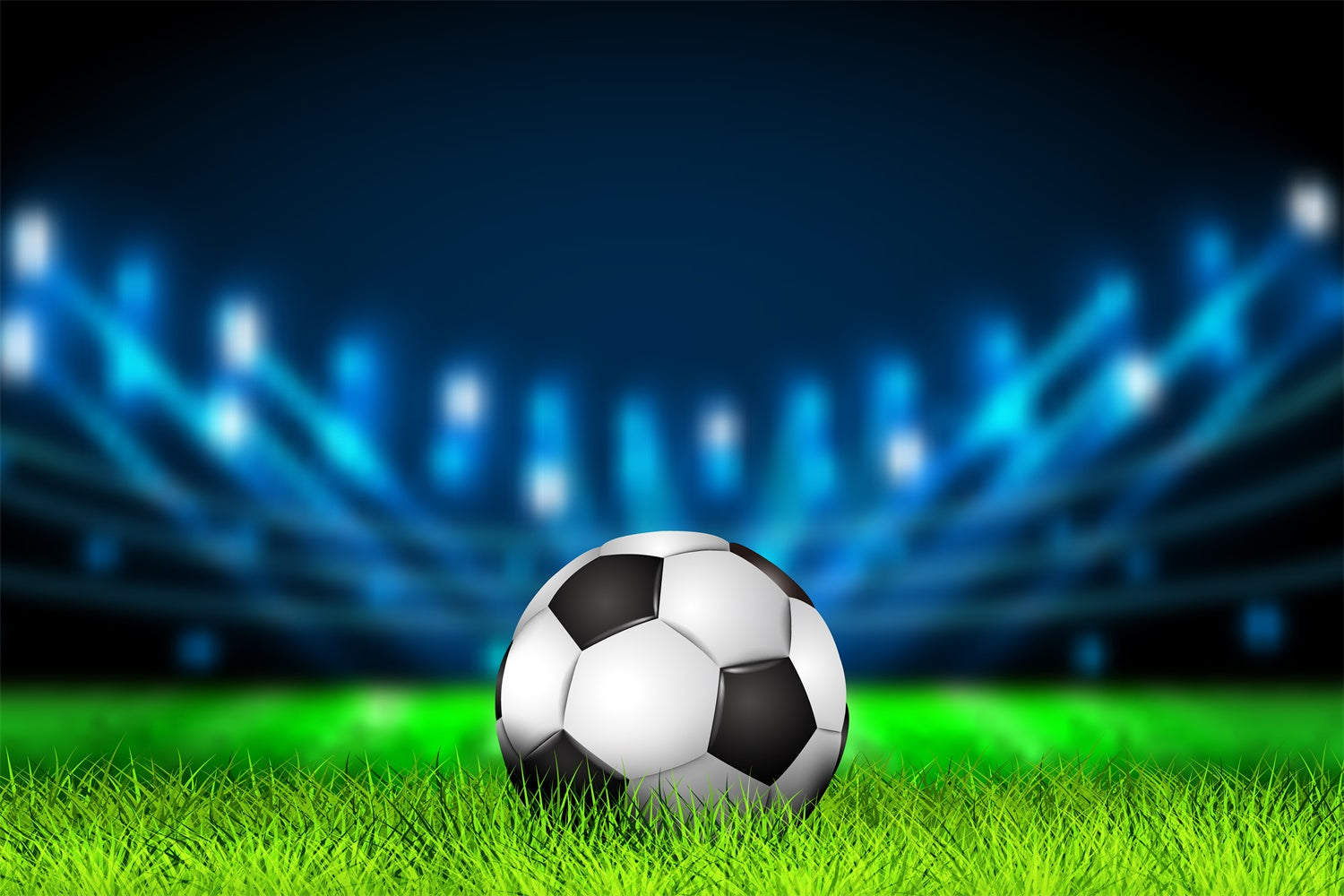 Sports Event Backdrop Football Glowing Arena Photography Backdrop BRP12-581