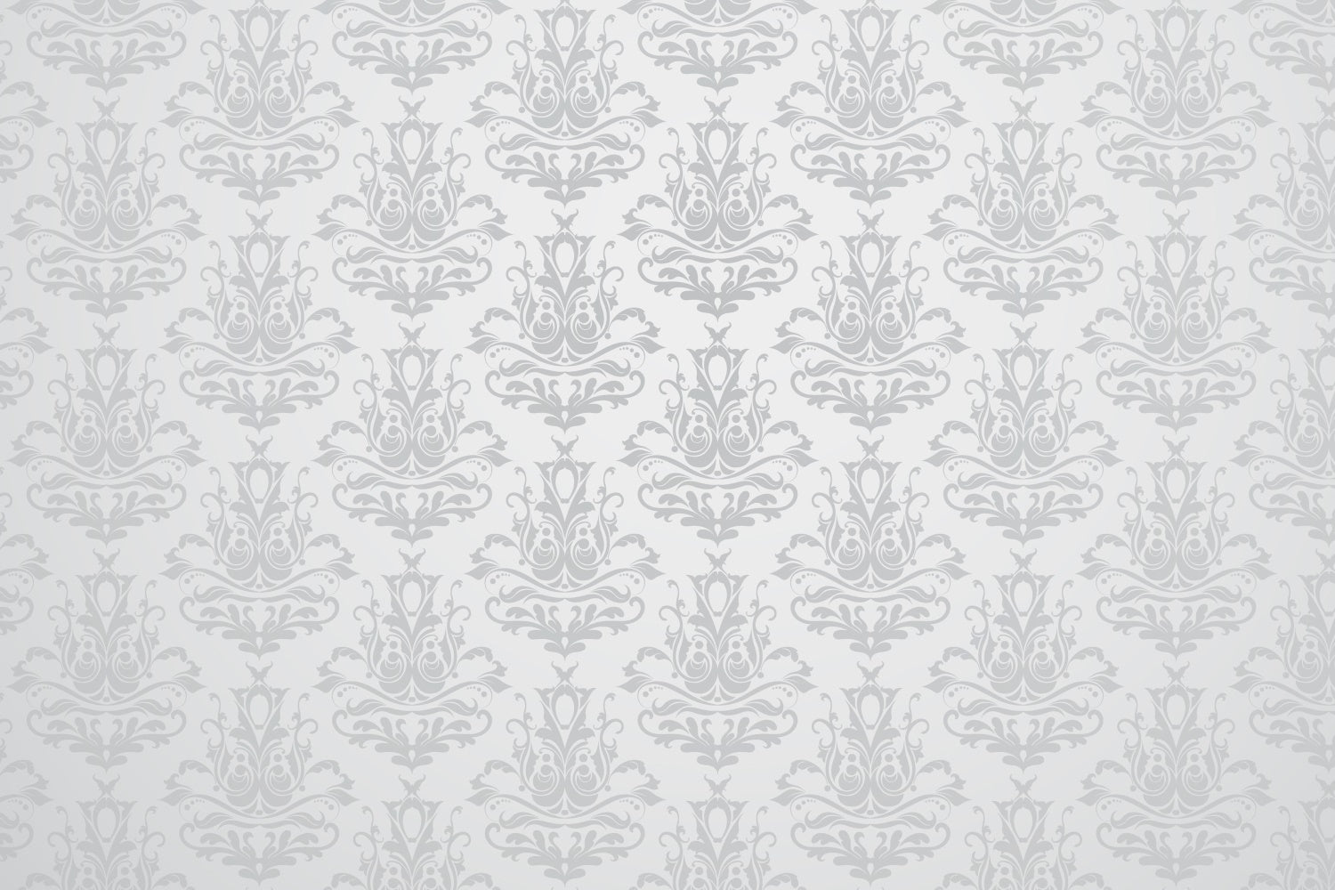 Photography Backdrops Damask Pale Gray Symmetrical Pattern Backdrop BRP12-598