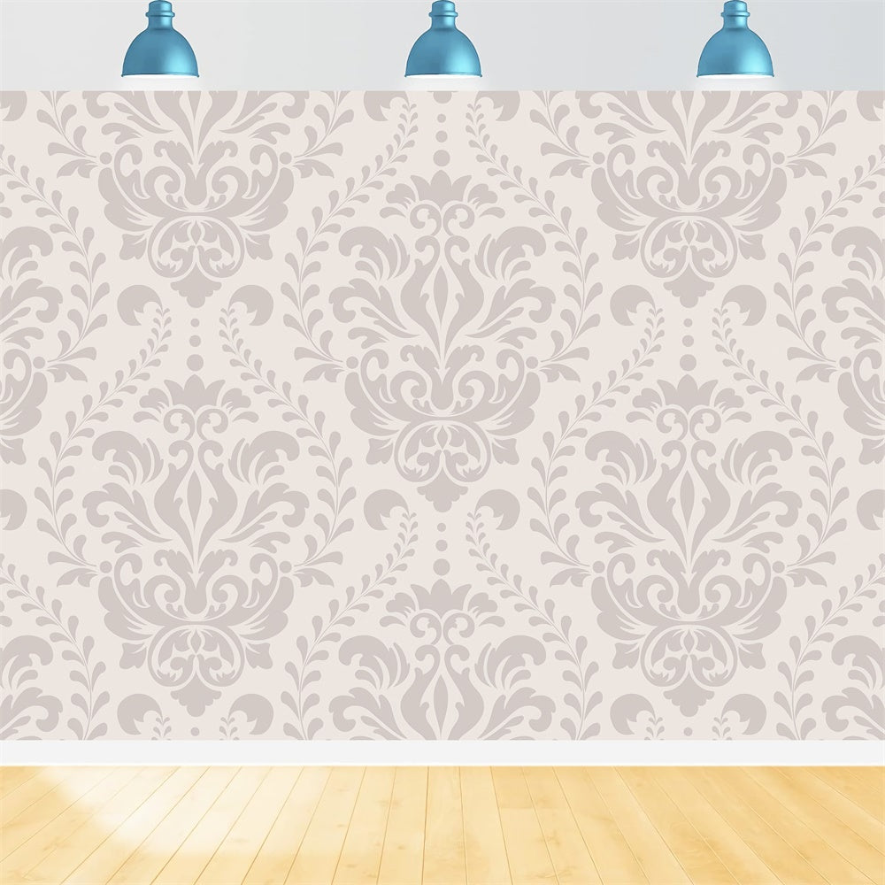 Damask Backdrops Photography Delicate Symmetrical Vintage Backdrop BRP12-605