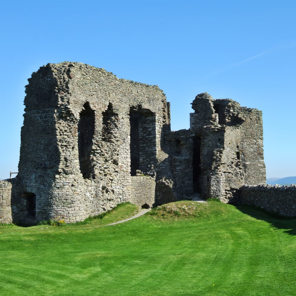 Architecture Backdrop Ancient Castle Ruins Sky Backdrop BRP12-643