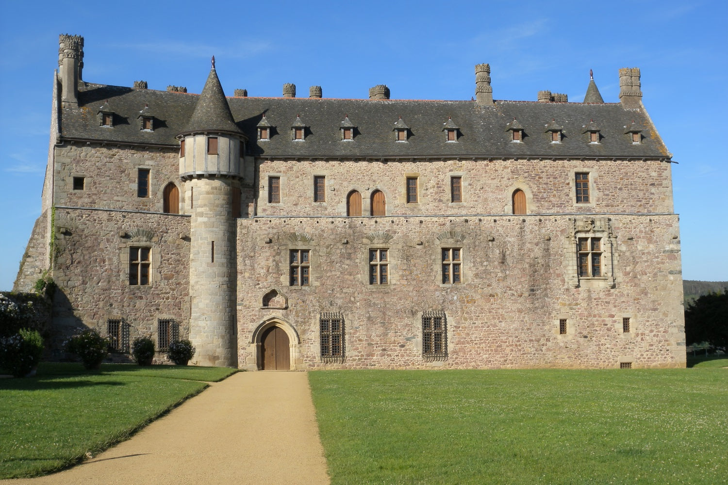 Architecture Backdrop Majestic Medieval Stone Tower Backdrop BRP12-644