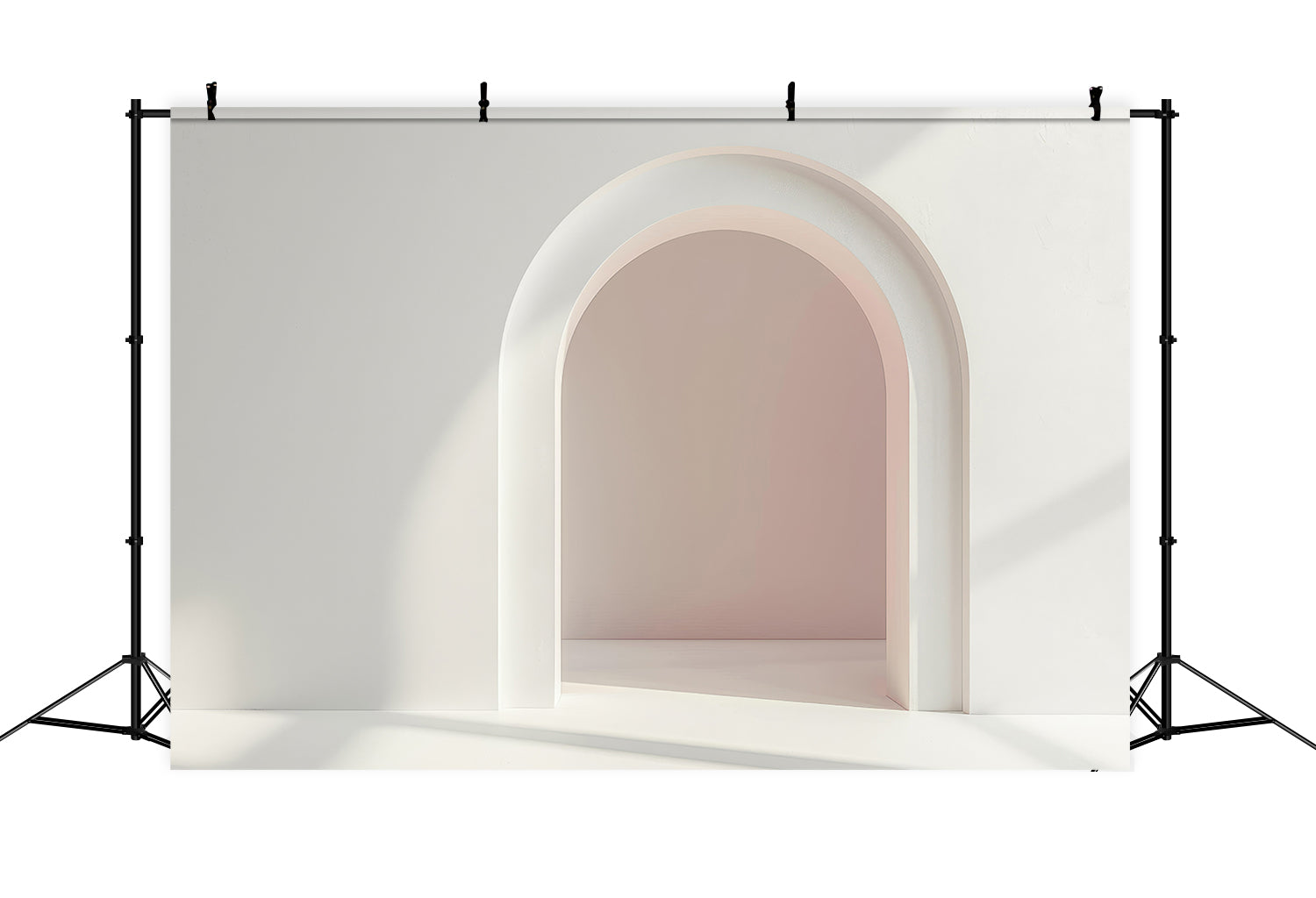 Architecture Backdrop Pastel Minimalist Archway Scene Backdrop BRP12-674