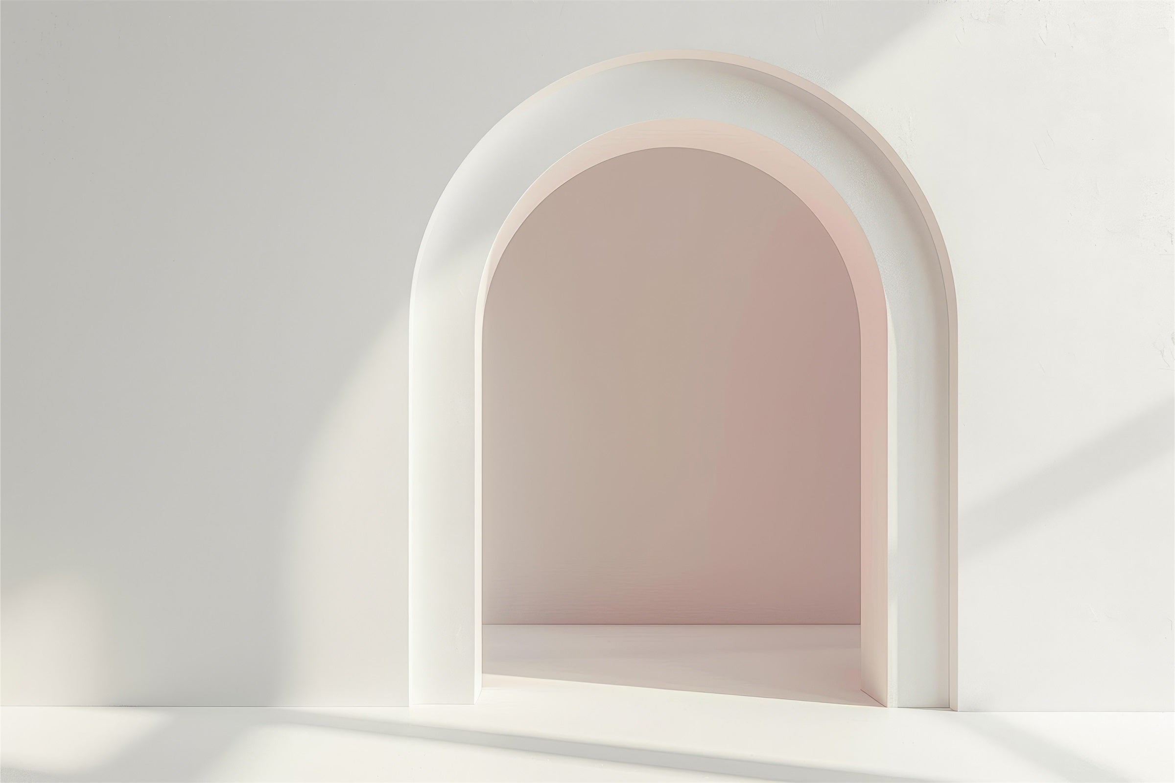 Architecture Backdrop Pastel Minimalist Archway Scene Backdrop BRP12-674