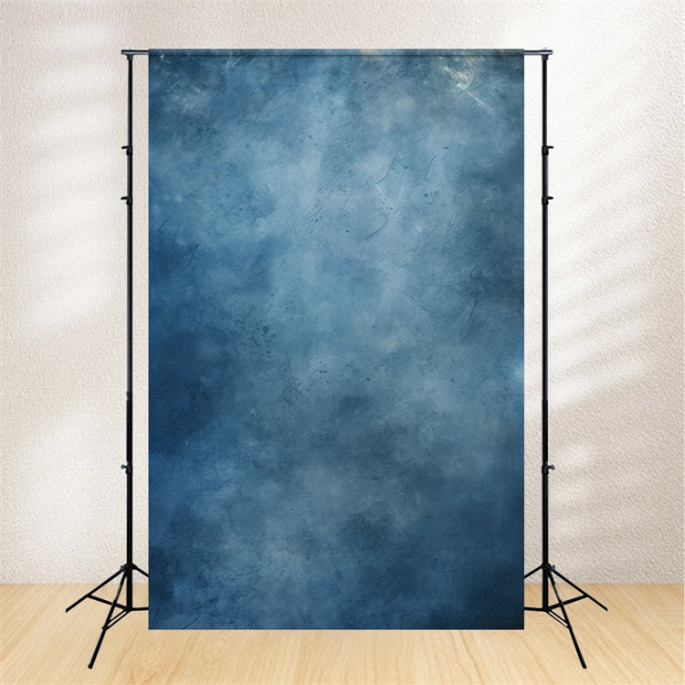 Maternity Photo Backdrops Blue Abstract Textured Wall Backdrop BRP12-7