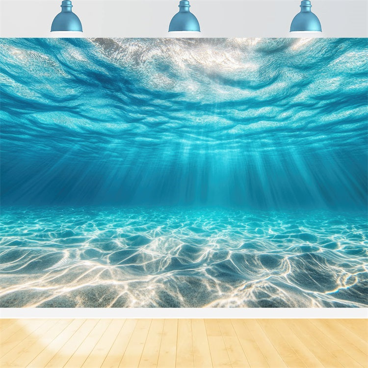 Diy Mermaid Backdrop Soothed Underwater Sand Dune Backdrop BRP12-73