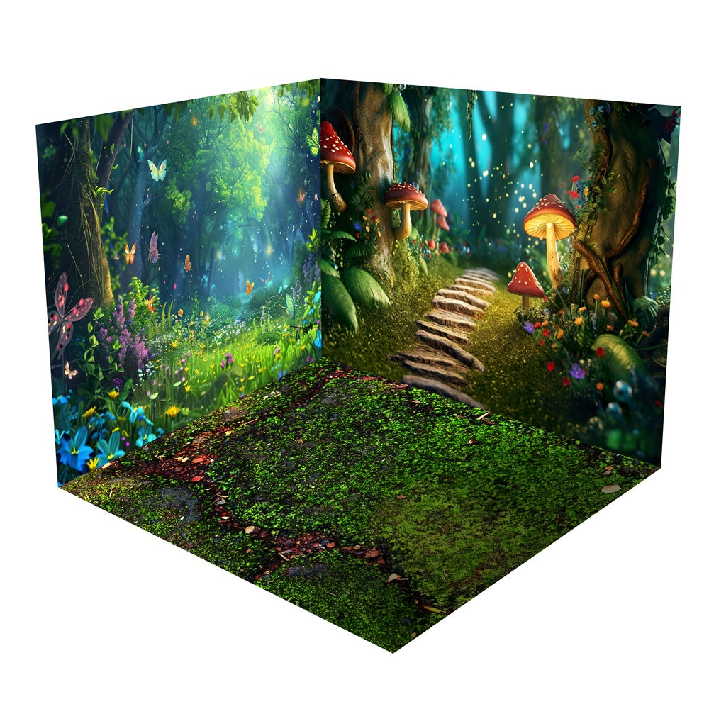 Magical Wonderland Dreamy Forest Backdrop Room Set BRP2-9