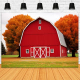 Red House Maple Leaf Meadow Autumn Backdrop BRP7-128