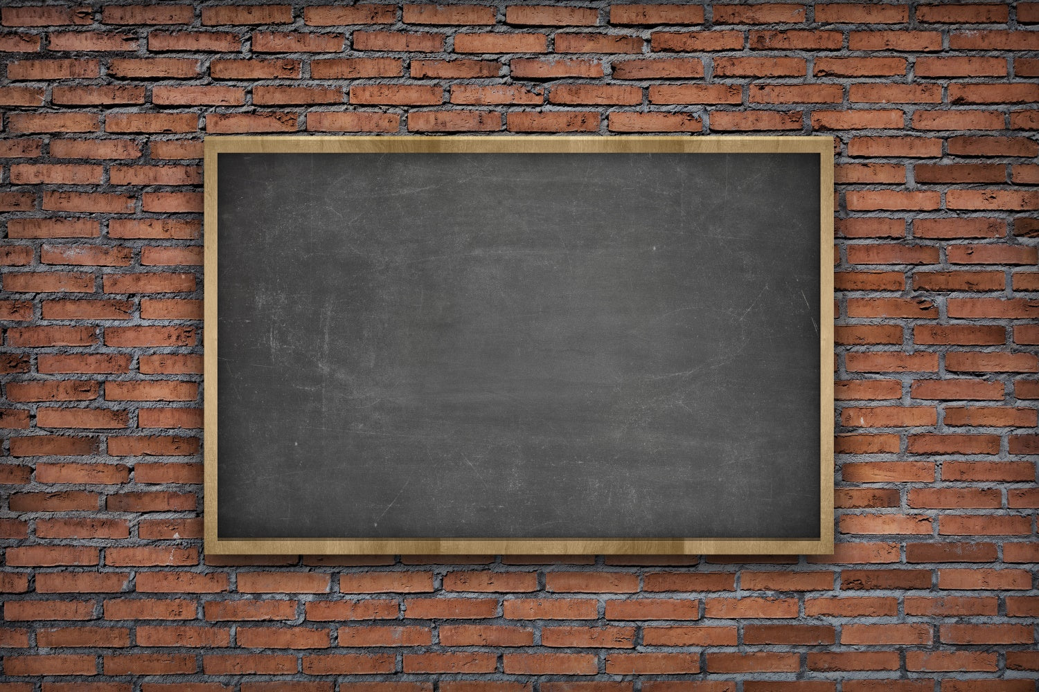 Back to School Chalkboard Brick Wall Backdrop BRP7-15