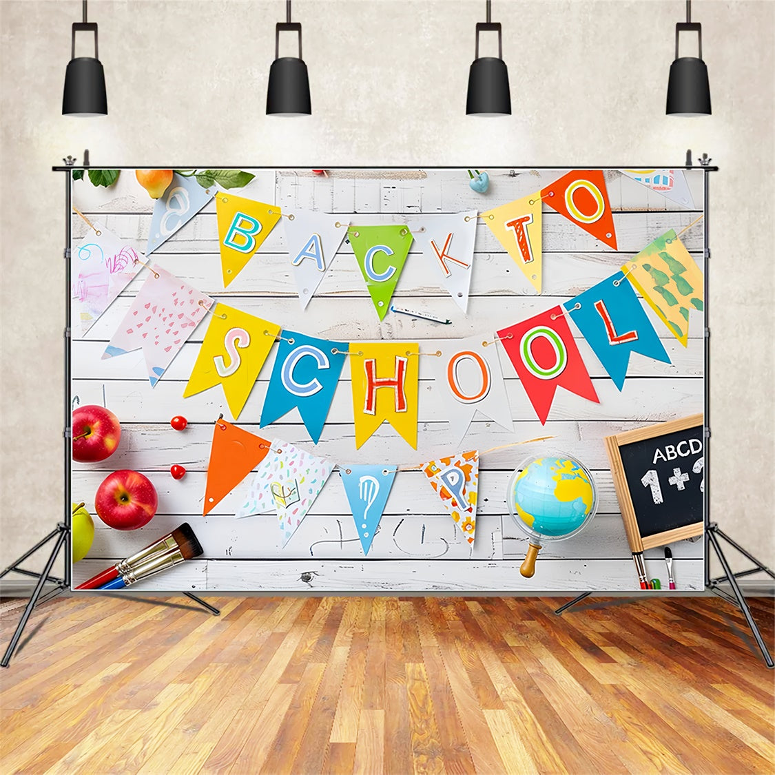 Back to School Teacher Pet Photography Backdrop BRP7-179