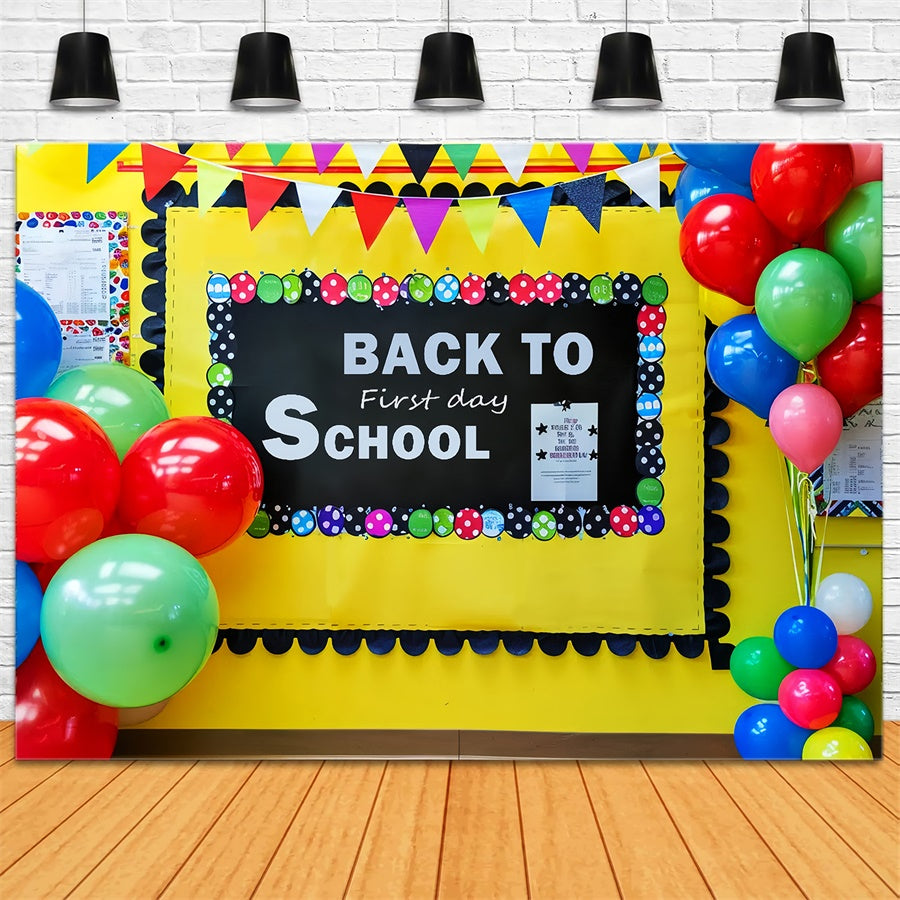 Back to School First Day Photography Backdrop BRP7-181