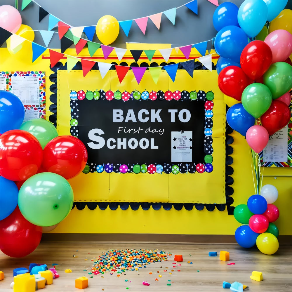 Back to School First Day Photography Backdrop BRP7-181