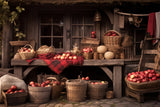 Country Apple Farmhouse Autumn Background BRP7-196