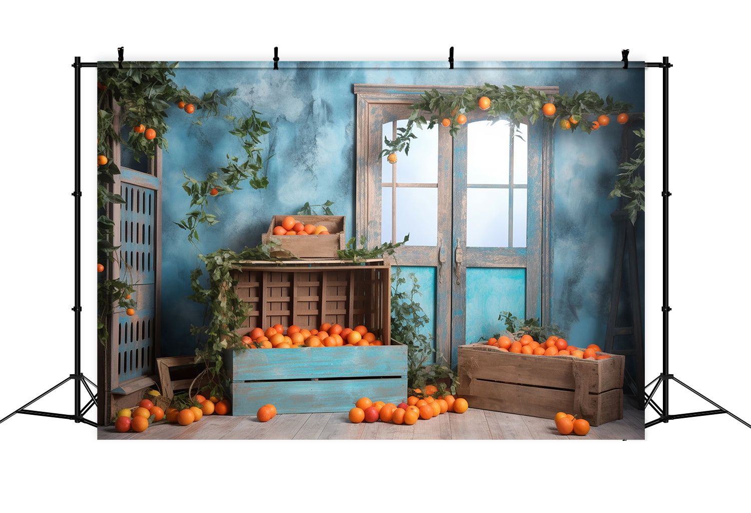 Autumn Oranges Room Backdrop for Photography BRP7-66