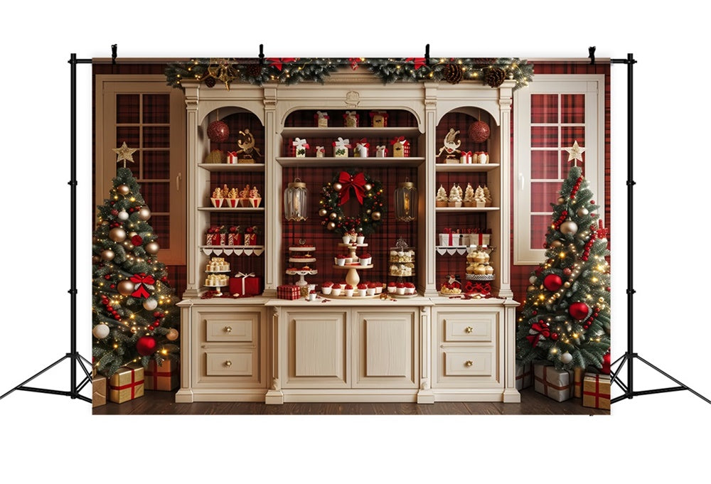 Christmas Classic Confectionery Display Backdrop BRP8-21