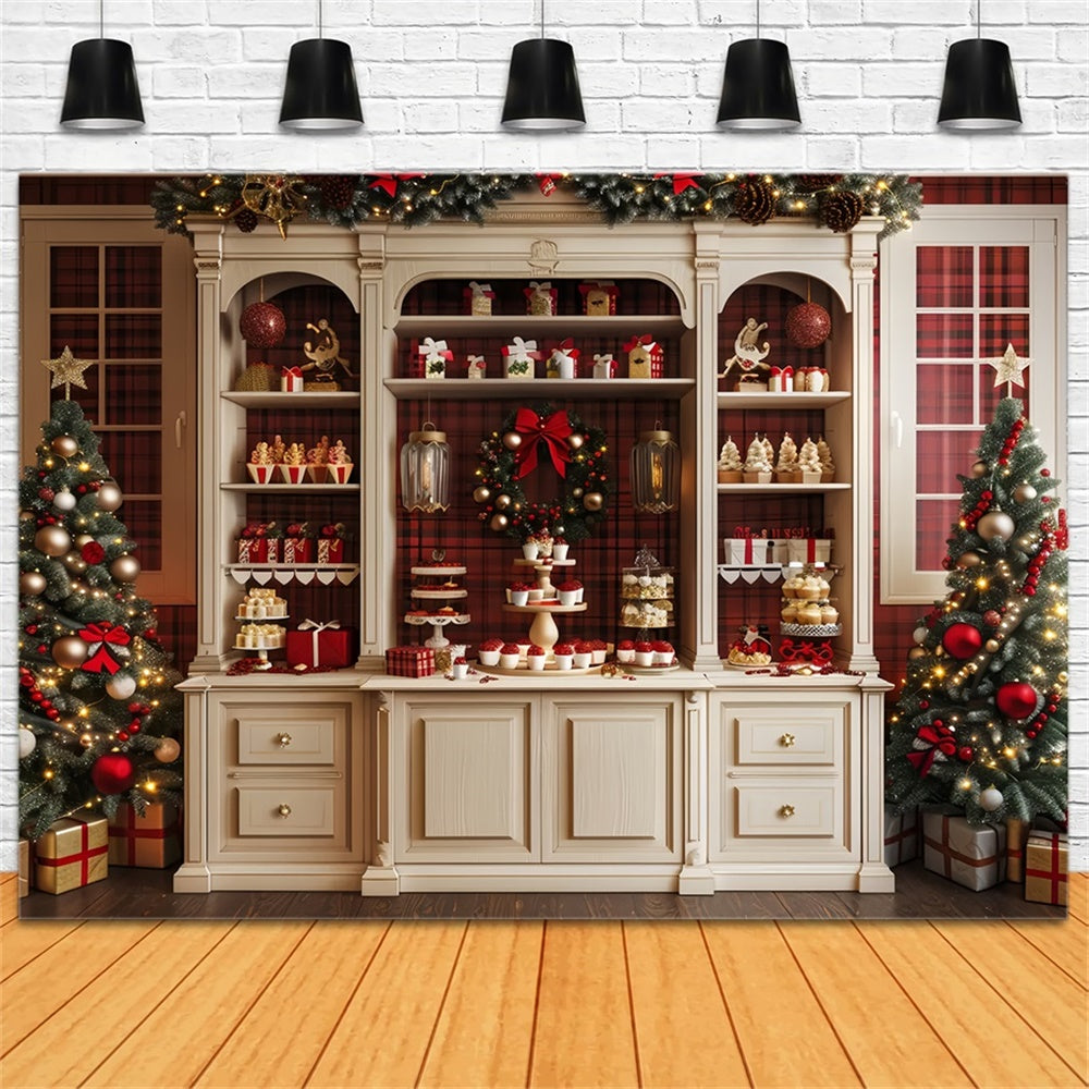 Christmas Classic Confectionery Display Backdrop BRP8-21