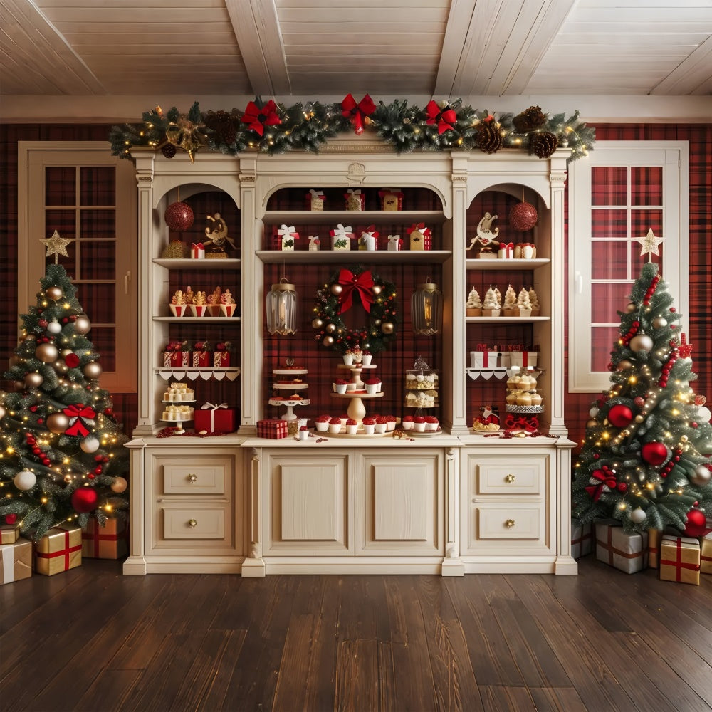 Christmas Classic Confectionery Display Backdrop BRP8-21