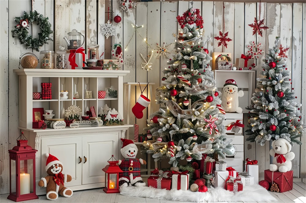 Christmas Cheerful Home Decorations Backdrop BRP8-23