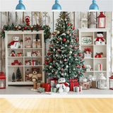 Christmas Holiday Toy Shelf Backdrop BRP8-24