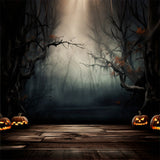 Misty Forest and Creepy Swamp Halloween Backdrop BRP8-244