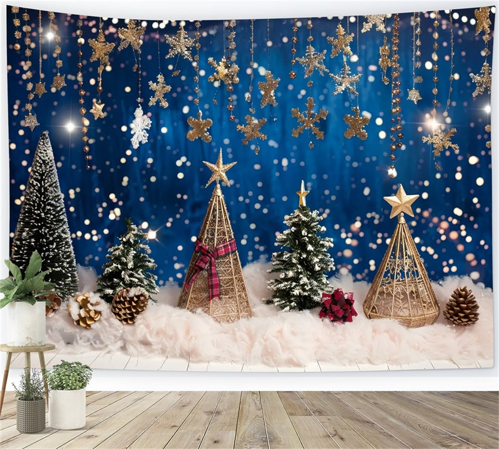 Christmas Enchanted Pine Forest Backdrop BRP8-26