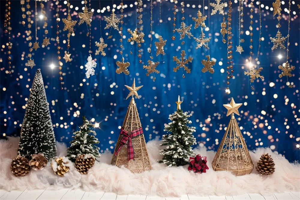 Christmas Enchanted Pine Forest Backdrop BRP8-26