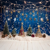 Christmas Enchanted Pine Forest Backdrop BRP8-26