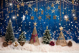 Christmas Enchanted Pine Forest Backdrop BRP8-26