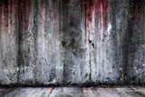 Distressed Bloodied Wall Halloween Photography Backdrop BRP8-270