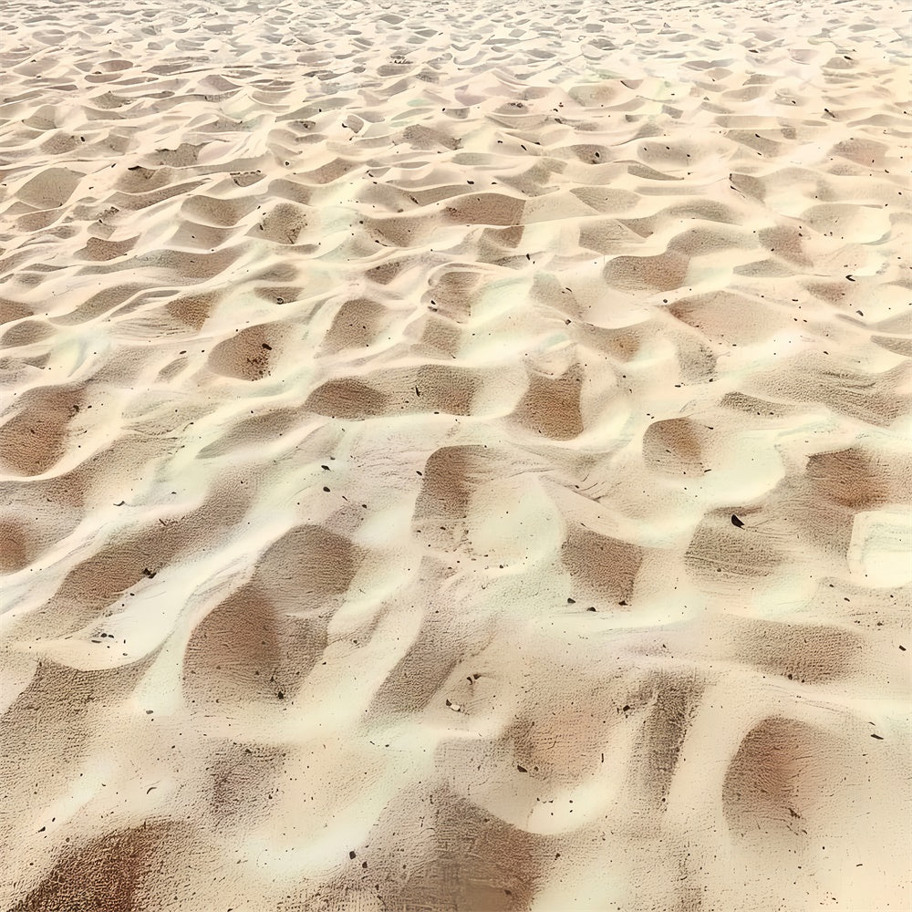 Golden Sand Waves on Beach Floor Backdrop BRP8-281