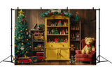 Christmas Toys and Decorations Backdrop BRP8-35