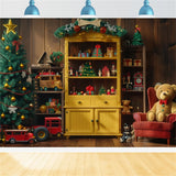 Christmas Toys and Decorations Backdrop BRP8-35