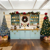 Christmas Kitchen Celebration Backdrop BRP8-3