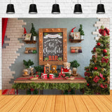 Christmas Homestyle Hot Cocoa Backdrop BRP8-93