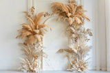 Luxury Boho Inspired Dried Floral Wedding Backdrop BRP9-372