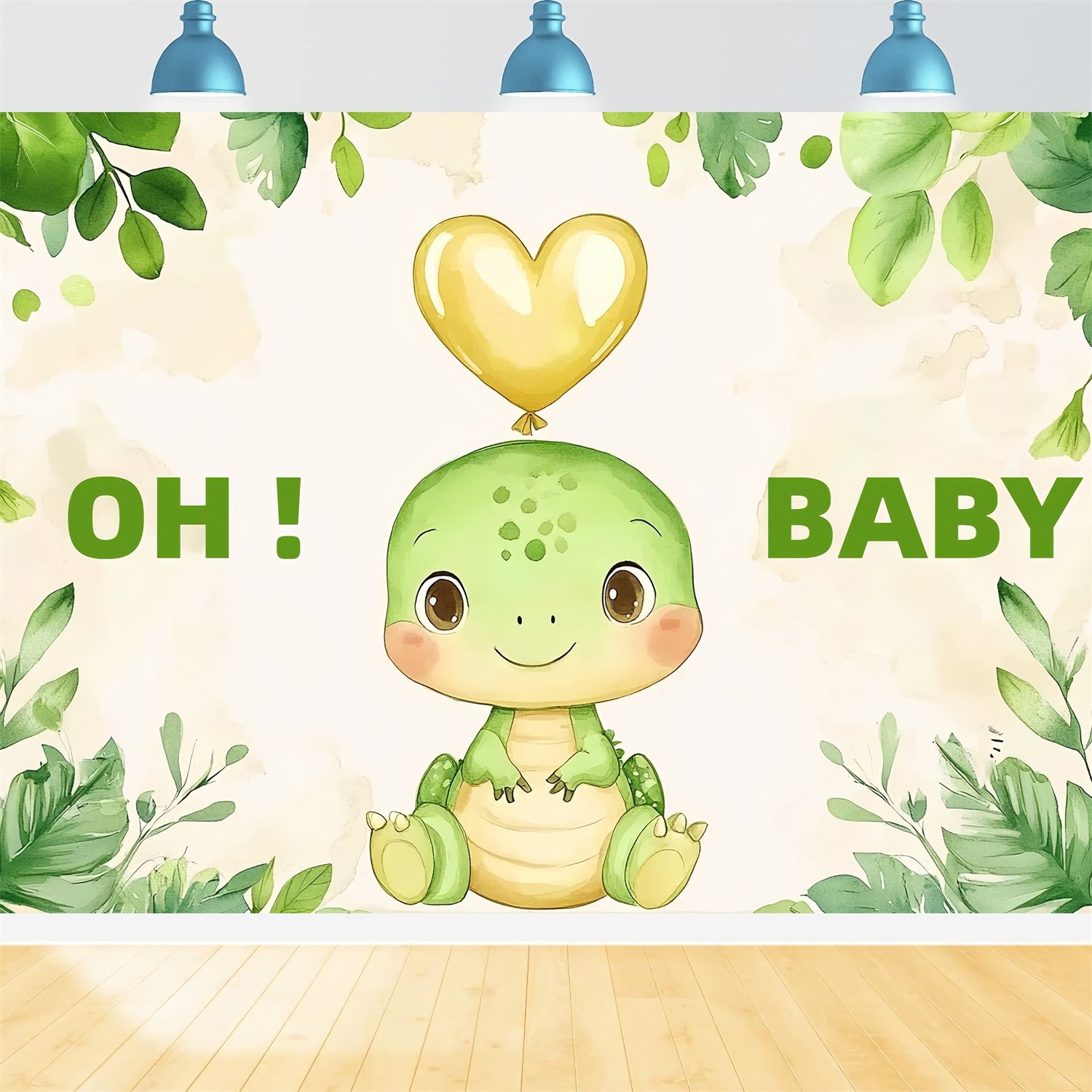 Backdrop For Baby Shower Ideas Little Dino Balloon Backdrop CSH2-176