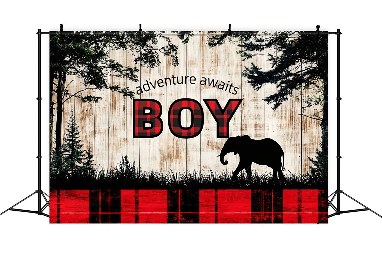 Baby Shower Backdrop Ideas Forest Adventure Gender Reveal Backdrop CSH2-199