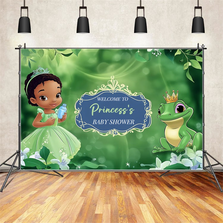 Baby Shower Backdrop Fairy Tale Princess Celebration Backdrop CSH2-207