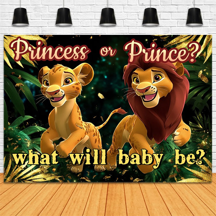 Baby Shower Backdrop Ideas Jungle Adventure Gender Reveal Backdrop CSH2-213