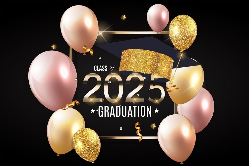 Class of 2025 Graduation Celebration Backdrop D1080