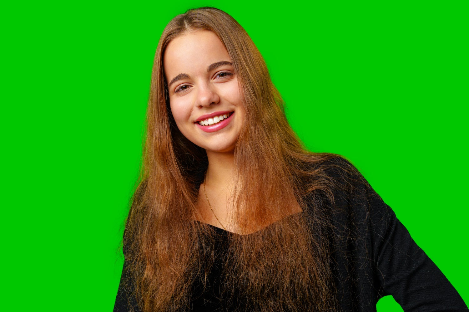 Headshot Backdrop Solid Green Screen Studio Backdrop DBD25-53