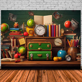 Books School Supplies Photography Backdrop DBD7-20