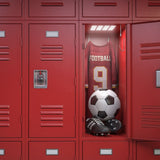 School Wardrobe Locker Football Backdrop DBD7-26