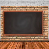 Blackboard Brick Wall Back to School Backdrop DBD7-36