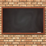 Blackboard Brick Wall Back to School Backdrop DBD7-36