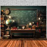 Back to School Teaching Room Photography Backdrop DBD7-39