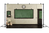 Back to School Empty Retro Classroom Backdrop DBD7-45